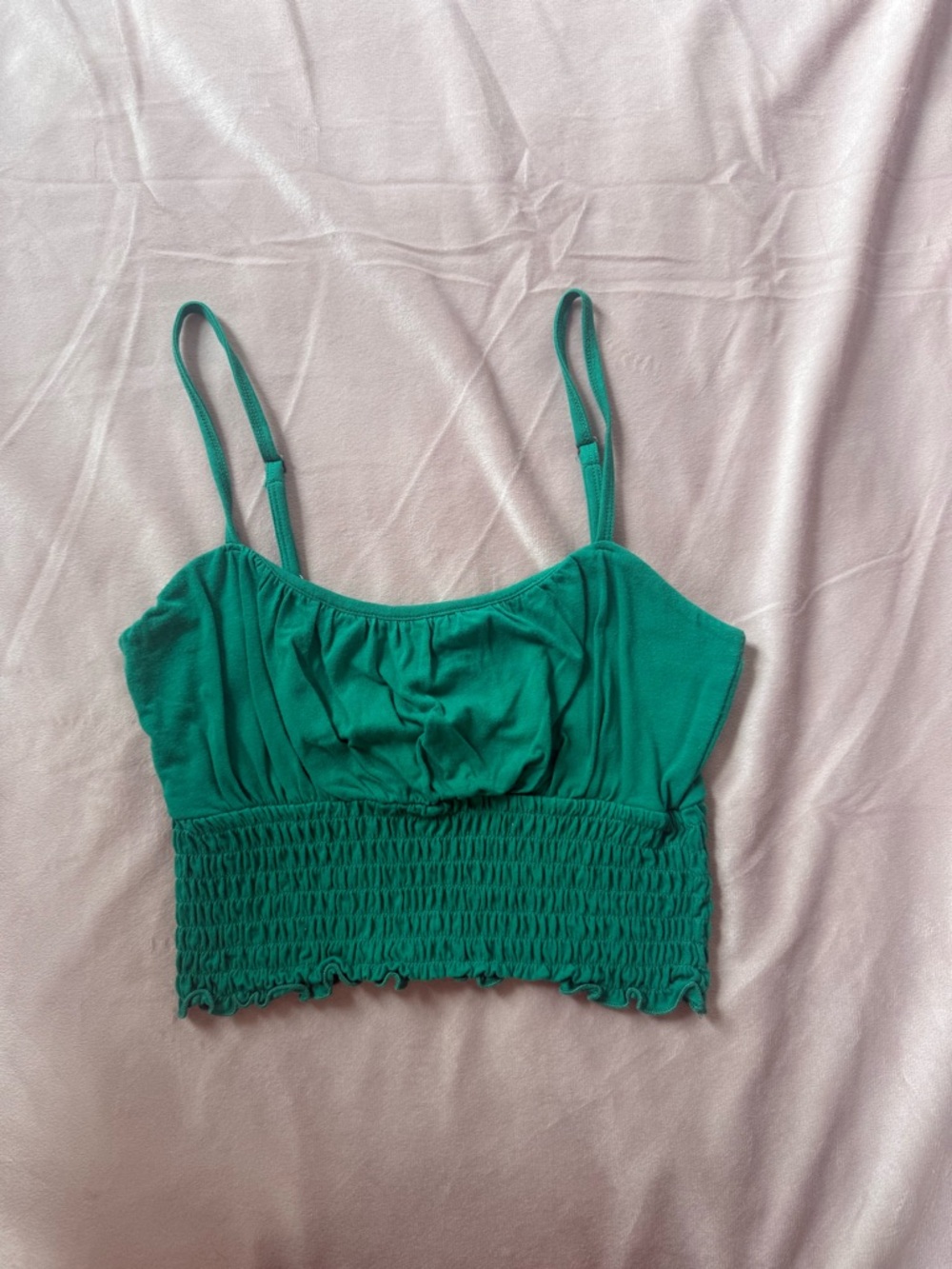 Green Hollister tank